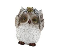 Statuetta a forma di gufo per soggiorno camera da letto, non ascolta il | 1 pezzo "See Not Hear Not Speak Nessuno Evil Ornament Collectibles Animal Sculptures Home Decors for Living Room Bedroom