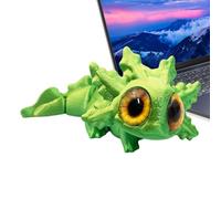 Statuetta articolata di Axolotl Fidget, 9 x 5,5 cm, statuetta di animali con stampa 3D, piccole creature in ABS, per vacanze, compleanni, feste, posto di lavoro, aula, scuola, scrivania, casa