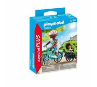 Statuetta Articolata Playmobil Special Plus Bicicletta Excursion 70601 [14 pc