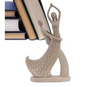 Statuetta astratta di coppia - Statua artistica in resina, scultura moderna per esposizione da tavolo, accento decorativo per comodino, mensola, idea regalo per coppie, addio al nubilato