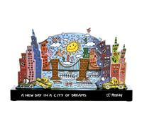 Statuetta City of Dreams James Rizzi - Pop Art