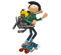 Statuetta collezione Plastoy Gaston Lagaffe, motore su pattini a rotelle (2025)