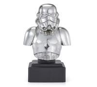 Statuetta con busto in peltro di Royal Selangor Star Wars Stormtrooper con licen