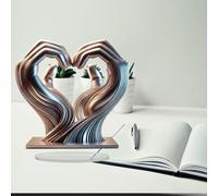 Statuetta con gesto della mano Statua del dito dell'amore per la decorazione