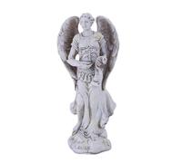 Statuetta da collezione Pacific Giftware, alta 4,75"""", raffigurante San Gabriele, messaggero di Dio Arcangelo, bianca