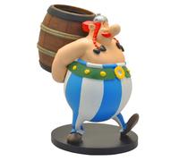 Statuetta da collezione Plastoy Asterix, Obelix con la sua botte (2022)