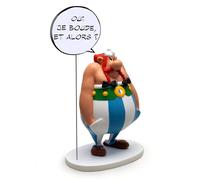 Statuetta da collezione Plastoy Asterix Obelix sì io boccio e poi (2023)