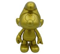 Statuetta da collezione Puppy I Puffi: Puffi articolati oro (2024)
