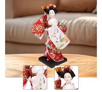 Statuetta da collezione raffigurante una geisha giapponese, ideale per la