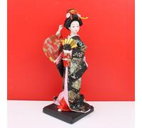 Statuetta da collezione raffigurante una geisha giapponese, ideale per la