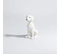 Statuetta dalmata in porcellana multicolore alt. 11 cm