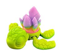 Statuetta decorativa a forma di tartarughe marine | Tartaruga stampata 3D con giunti mobili - Giocattoli stampati 3D come decorazione regalo per donne e uomini