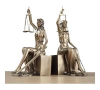 Statuetta Decorativa da scrivania - Statua della Giustizia, Scultura Decorativa per la casa, Statua fermalibri per Ufficio, Perfetta per avvocati e Studenti di giurisprudenza, Ornamenti per Persone g