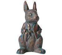Statuetta decorativa MgO coniglio marrone Tondon