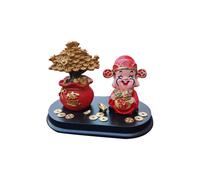 Statuetta Del Dio Della Fortuna Statua Degli Alberi Della Fortuna, Mini Regalo