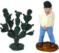 Statuetta del presepe nascosto da 7 cm. Trova la statuetta natalizia. Pissando l'uomo che fa urinare. Statuetta che sbatte. Set di scena per presepe, figure, Gesù, 3 re.