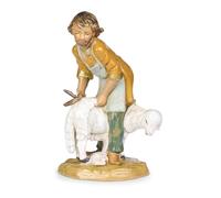 Statuetta della natività Fontanini Eder la pecora Shearer, 12,7 cm