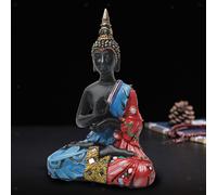 Statuetta della statua del Buddha seduto della Thailandia per la decorazione