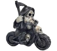 Statuetta Della Statua Del Mietitore Di Halloween - Ornamento Per Scultura | Ornamento Per Statuetta Da Tavolo Di Halloween | Per Decorazioni Per La Casa Bar A Tema Comodino Tavolo Da Pranzo Vetrina Dav
