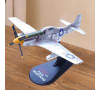 Statuetta di aereo da caccia P-51D in scala 1/72, modello souvenir, per