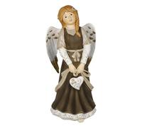 Statuetta di angelo collegata nel cuore - Gloria Natale