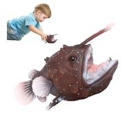 Statuetta di animali marini - Mini animali in resina da 104 g, creatura marina, mondo marino | Creature oceaniche realistiche da collezione, decorazione della vita dipinta a mano, giocattolo educativo