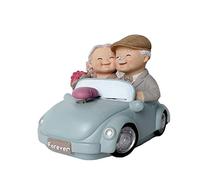 Statuetta Di Anniversario Di Matrimonio Per Coppia: Simboleggia L'Essere Con Te Fino Al Vecchio Giorno Di San Valentino Decorazione Il Regalo Per Coloro Che Ami O Per L'Anniversario (A)