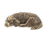 Statuetta Di Cane in Ottone Ornamento Del Figurina Statua Animale