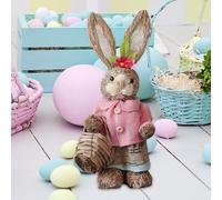 Statuetta di Coniglietto Pasquale, Scultura di Animali, Ornamento, Statua di