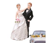 Statuetta Di Coppia - Statua Astratta Degli Amanti, Ornamento Artistico In Resina Dal Design Moderno E Struttura Lucida | Decorazione Domestica Per Salotto, Ufficio, Tavolo, Regalo Di Fidanzamento, Ge