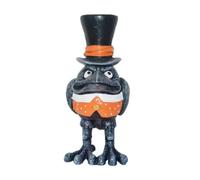 Statuetta Di Corvo Scultura Decorativa In Resina Corvo Imperiale Halloween