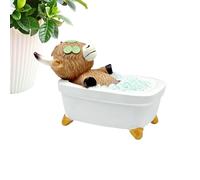 Statuetta di , estetica rustica, statuette in resina, in miniatura, statuetta animale, per decorazione di interni, esterni, casa, ufficio, tavolo fattoria, compleanno, favori F