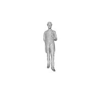 Statuetta Di Franklin Pierce, Presidente Degli USA, Per Diorami E Set Ferroviari
