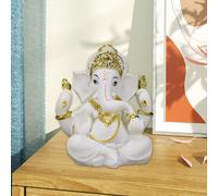 Statuetta di Ganesha, Statua del Signore Ganesh, Pezzo d'arte decorativo,