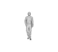 Statuetta Di George H W Bush - Presidente Degli USA Per Diorami E Set Ferroviari
