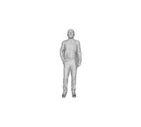 Statuetta Di George W Bush, Presidente Degli USA, Per Diorami E Set Ferroviari