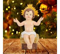 Statuetta di Gesù Bambino Statuetta Della Natività di Gesù Bambino per Amici