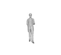 Statuetta Di James Garfield, Presidente Degli USA, Per Diorami E Set Ferroviari