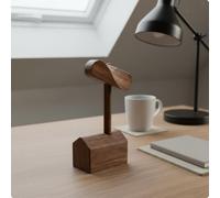 Statuetta di mulino a vento in legno, design retrò, mulino a vento decorativo