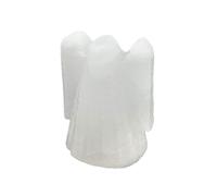 Statuetta di Sale Himalayano Bianco naturale a forma di Angelo 500g