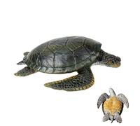 Statuetta di tartaruga marina | Collezione di figure di tartarughe marine - Statuette di animali da giardino in miniatura, tartaruga marina, decorazione per giardino, patio, stagno