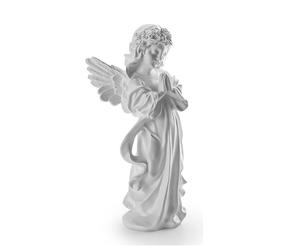 Statuetta di un In Preghiera - Figurina Scolpita In Resina Dipinta A3579