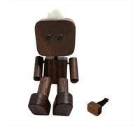 Statuetta di un uomo in legno che trema con aromaterapia B