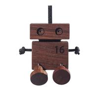 Statuetta di un uomo in legno che trema con funzione di aromaterapia