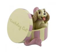 Statuetta Disney Lady Birthday Girl realizzata a mano in resina di pietra di alt