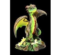 Statuetta Drago - Avocado - Stanley Morrison Bambino di Draghi Fantasy