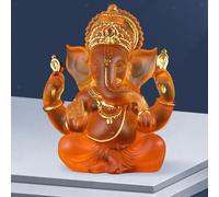 Statuetta Ganesha Lucky Wealth Lord Ganesh Statue Home Ornament Collectibles