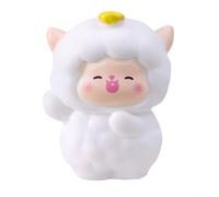 Statuetta in miniatura in resina per decorazioni paesaggistiche e bonsai con dettagli intricati e costruzione (quattro)