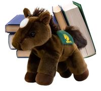 Statuetta in peluche da compagnia: zodiaco 'anno cavallo, e morbido, da collezionare, 21 cm, accento decorativo per festival, ricordo di eventi per feste