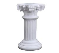 Statuetta In Resina Con Colonna - Pilastri Romani E Colonne Decorative | Centrotavola Per Compleanno, Vacanze E Cena, Decorazioni In Resina Colonne Greche, Piccola Colonna Romana Per Interni